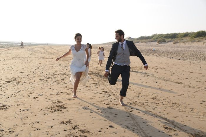 os gusta el surf? Eva y Luisete post-boda