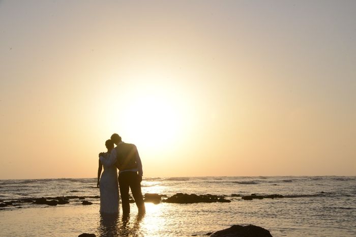os gusta el surf? Eva y Luisete post-boda