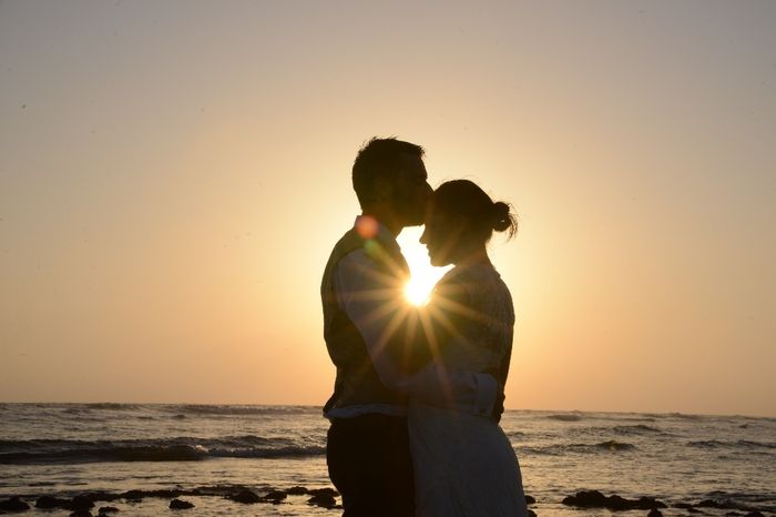 os gusta el surf? Eva y Luisete post-boda