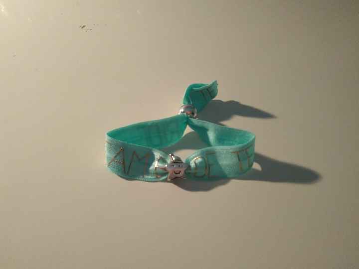 Pulseras despedida, mi primer diy - 1