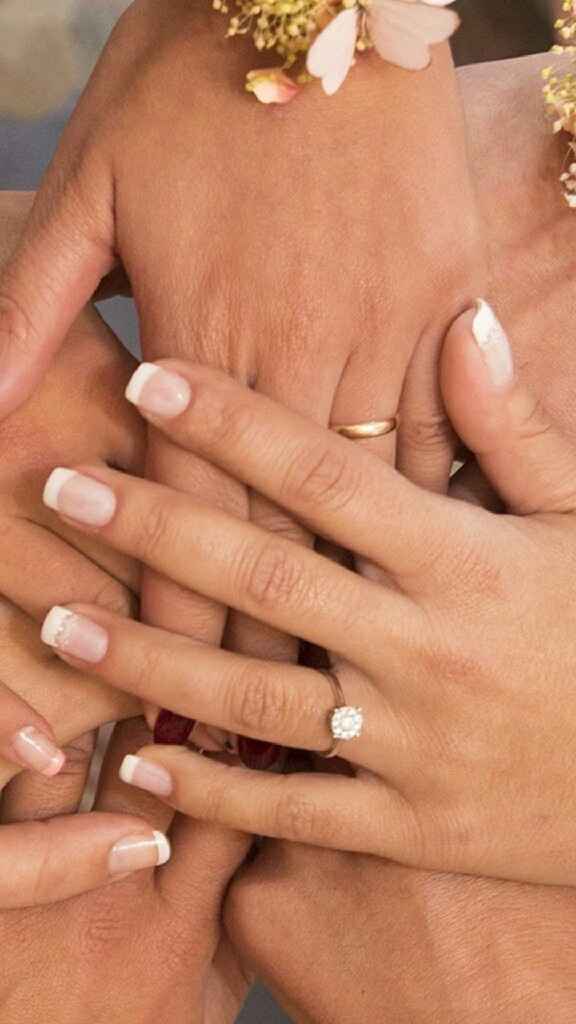 Manicura francesa para la boda - 1