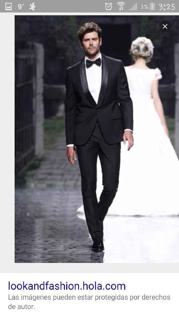 Traje de novio con pajarita , ¿ con o sin chaleco ? - 1