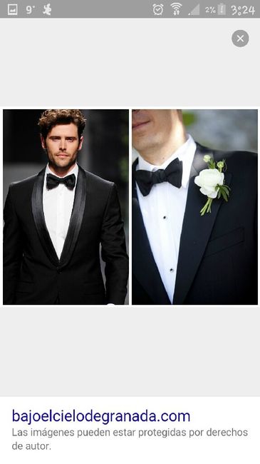 Traje de novio con pajarita , ¿ con o sin chaleco ? - 5