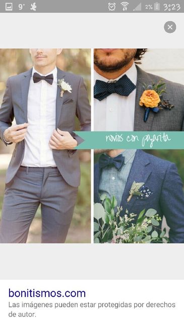 Traje de novio con pajarita , ¿ con o sin chaleco ? - 11
