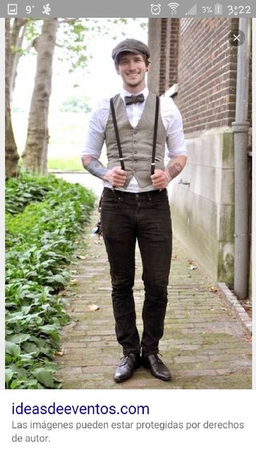 Traje de novio con pajarita , ¿ con o sin chaleco ? - 13