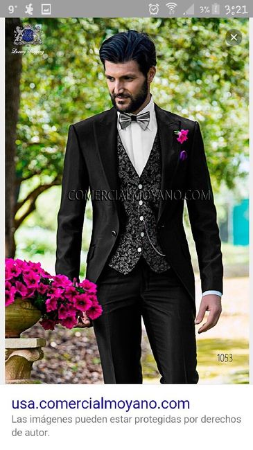 Traje de novio con pajarita , ¿ con o sin chaleco ? - 15