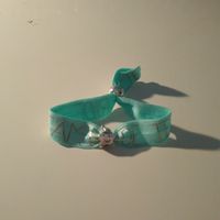Pulseras despedida, mi primer diy - 1