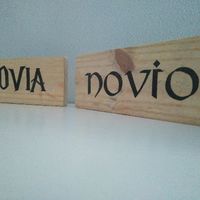 Carteles novios - 1