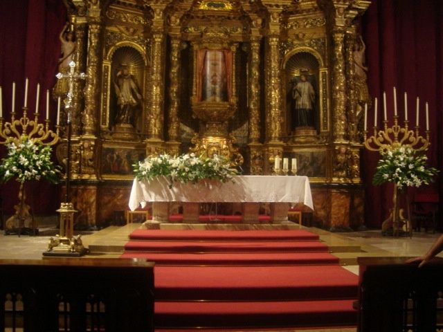 decoracion iglesia de esporlas