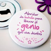 Chapas y espejos para boda - 1