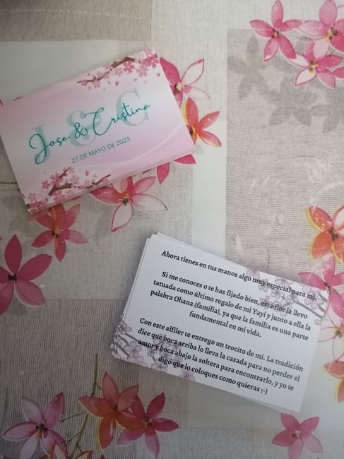 Por fin tengo las tarjetas bien!! 1