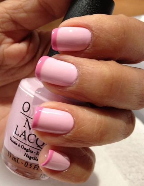Diseños de uñas rosas 8