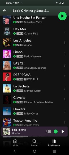 Canciones barra libre 3