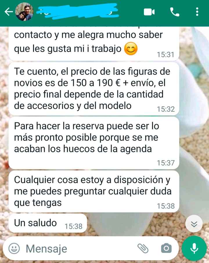 Muñequitos de tarta 🍰 - 1