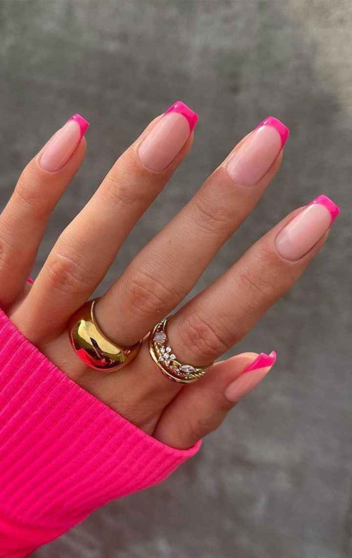 Diseños de uñas rosas - 10