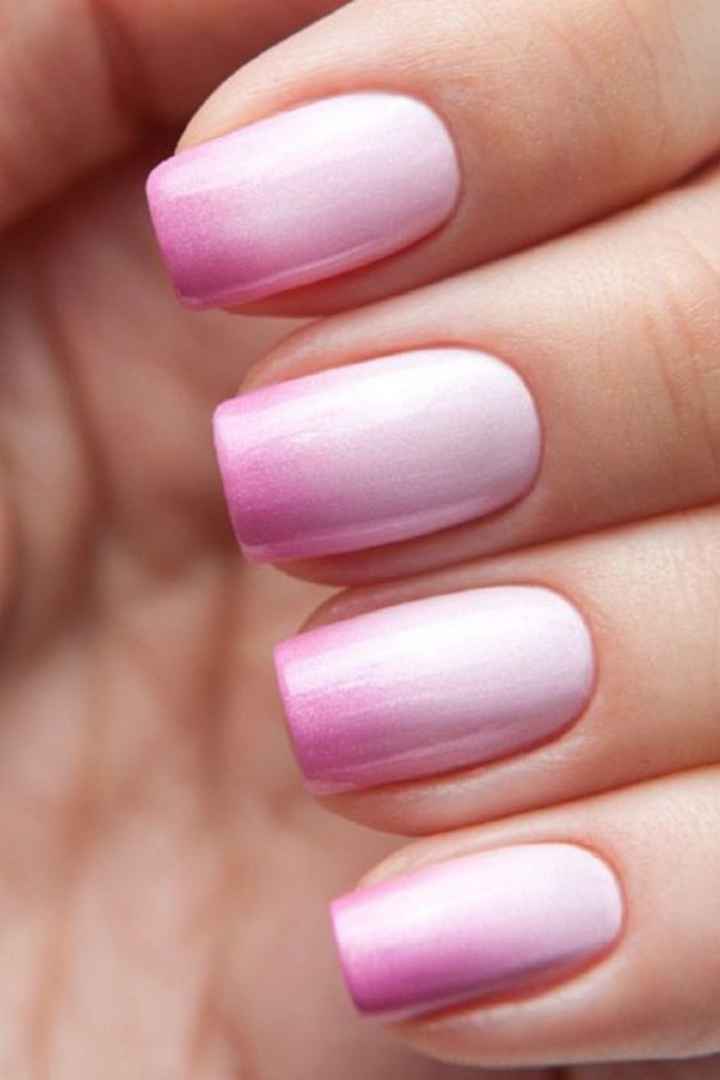 Diseños de uñas rosas - 12