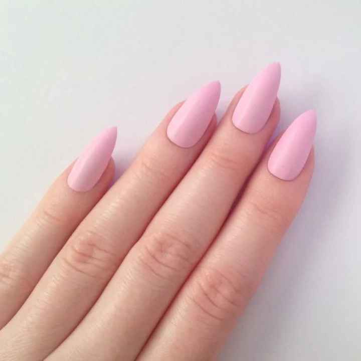 Diseños de uñas rosas - 13