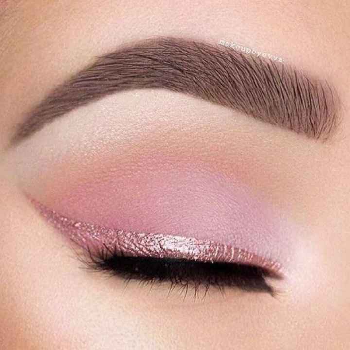Maquillaje de ojos rosas - 5
