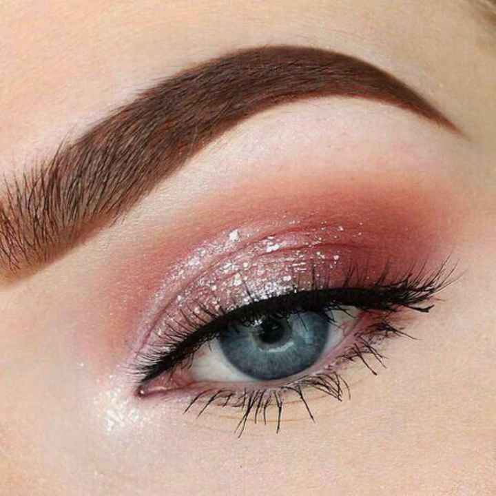 Maquillaje de ojos rosas - 6