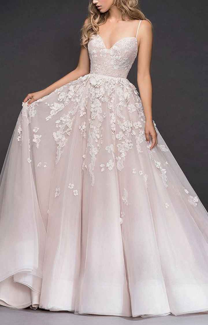 Vestidos de novia en rosa - 5