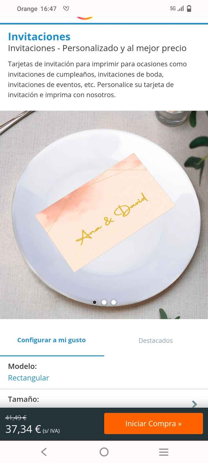 Copisteria para invitaciones - 1