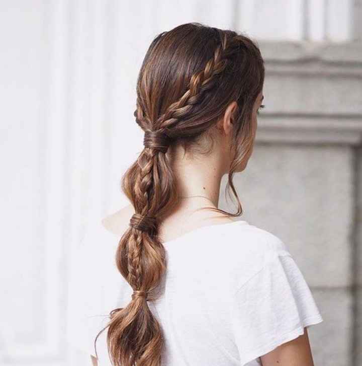 Peinados de novia con trenzas - 1