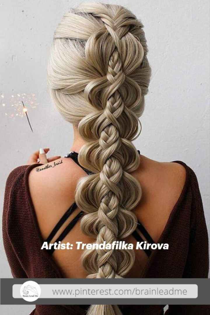 Peinados de novia con trenzas - 5