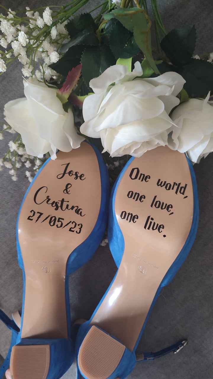 Zapatos de novia cómodos, porfa - 1