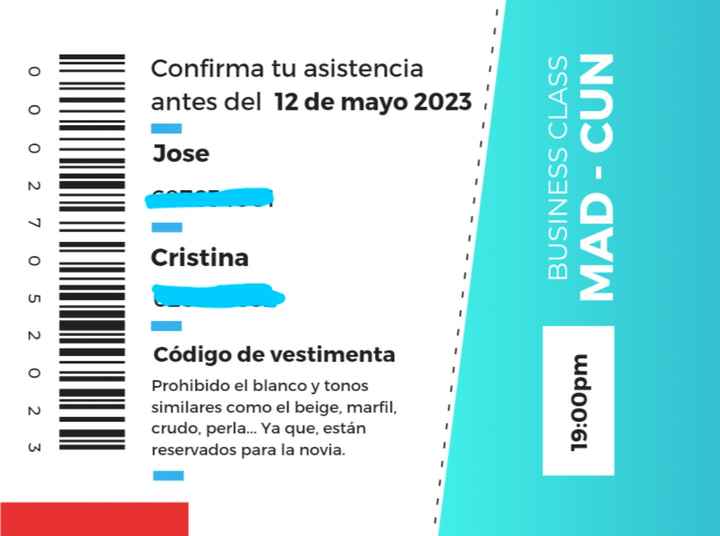 Texto para invitaciones - 1