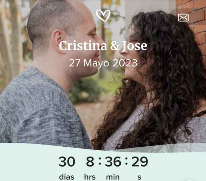 a un mes de la boda!!!!! 🙈 - 1