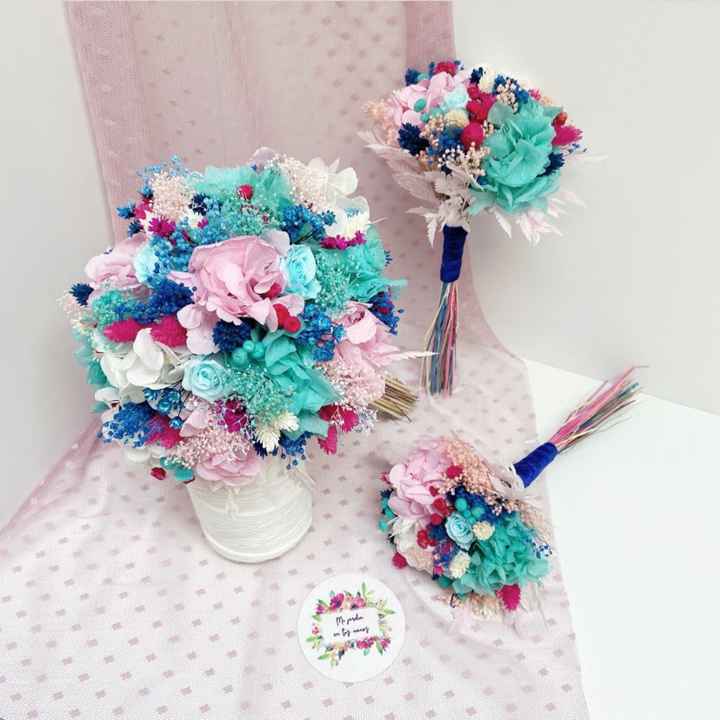 Ramo flores preservadas precio bajo - 1