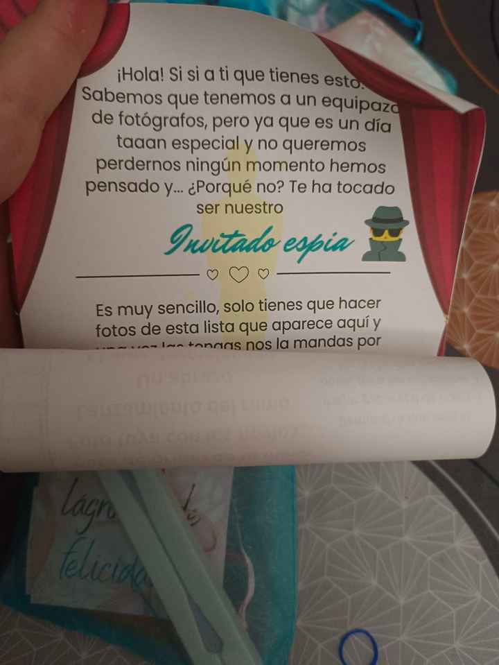 Bolsitas a la llegada de los invitados - 4