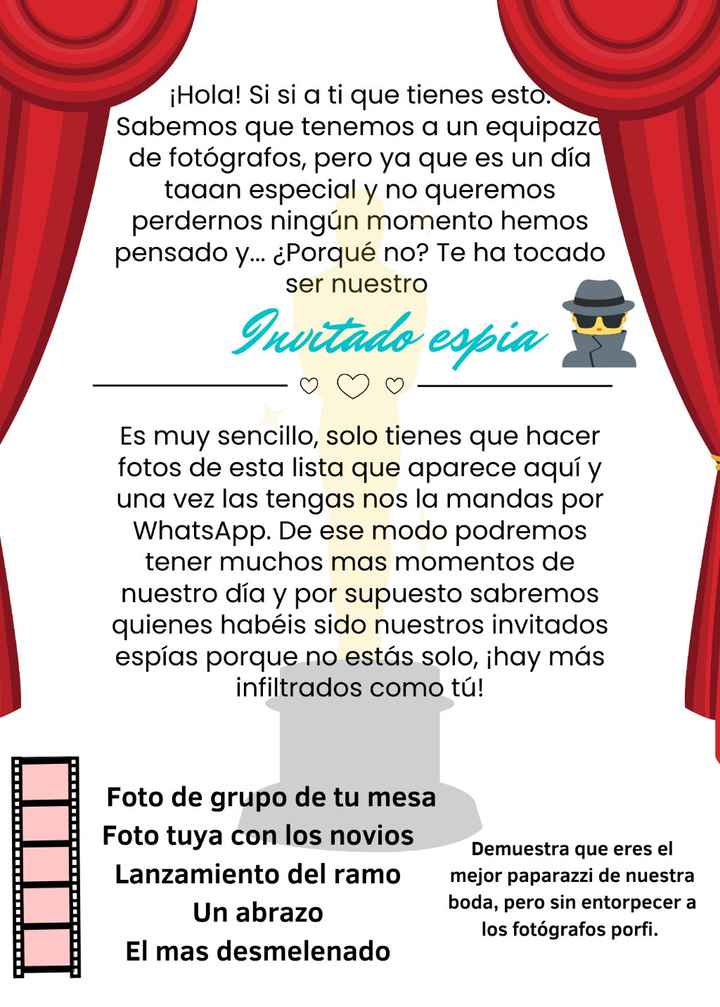 Bolsitas a la llegada de los invitados - 1