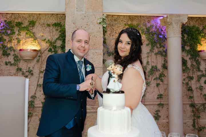 Tarta en la boda. - 1