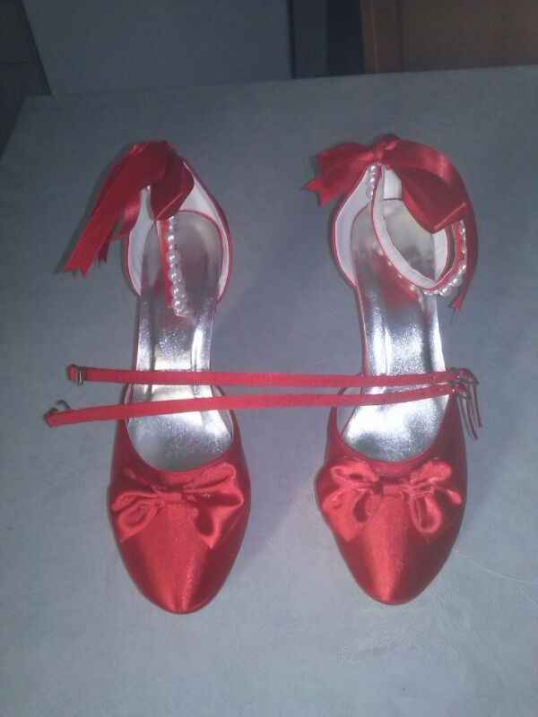De que color llevareis zapatos y ramo?  - 1