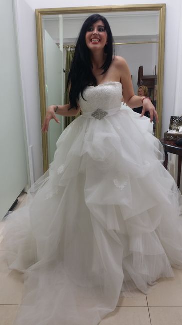 Mi primera prueba de vestidos... - 1