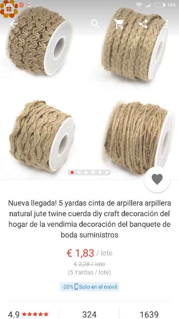 Copas de novios materiales - 1