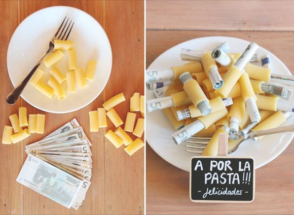 un tarro de pasta