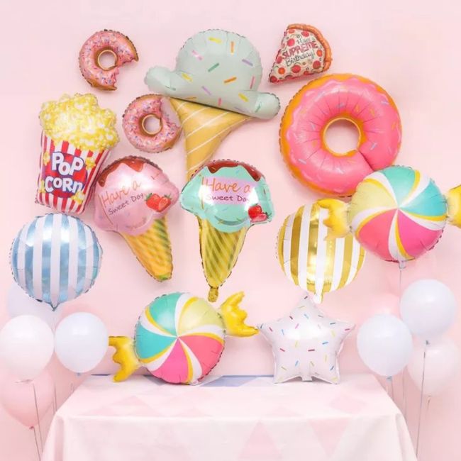 Estos globos para la mesa dulce ¿sí o no? - 1