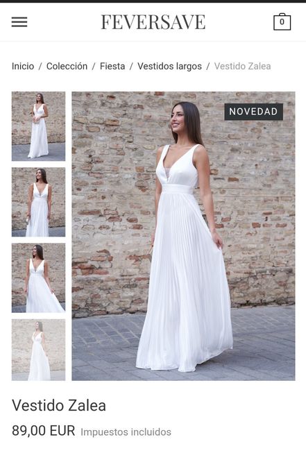 Vestido de novia low cost 1