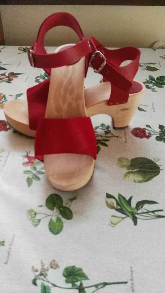 ¿de qué color vais a llevar los zapatos? - 1