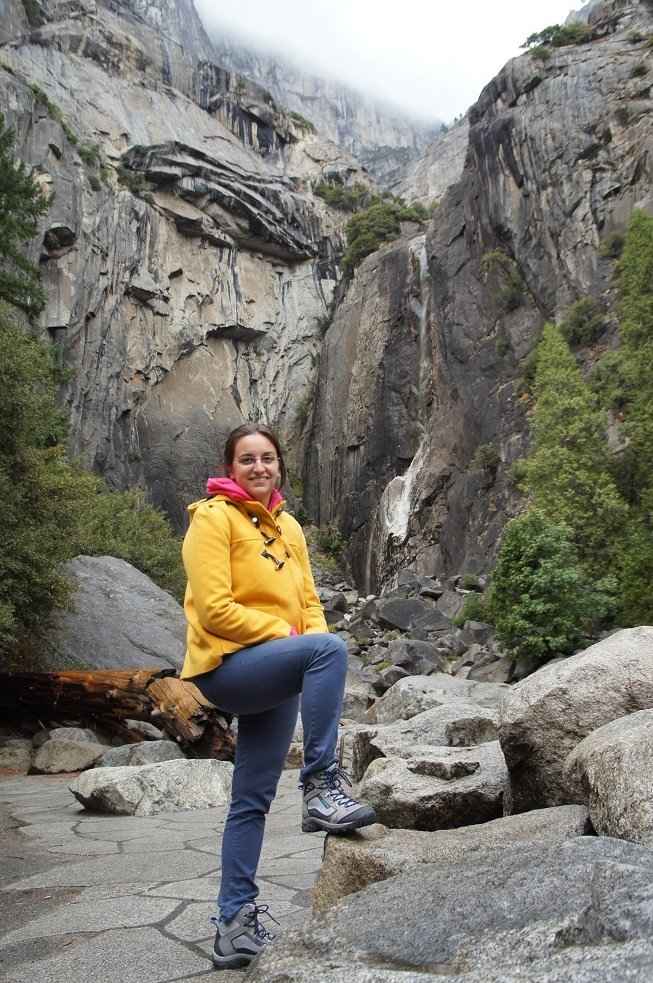 waterfall yosemite