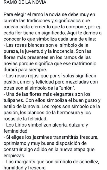 Tradiciones de novia - 1