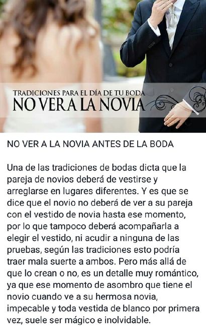 Tradiciones de novia - 3