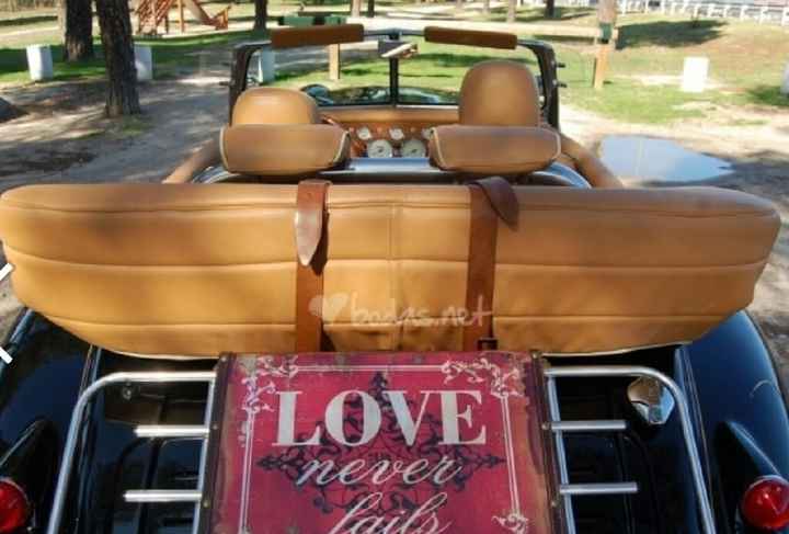 Coche novios  ¿mmm? - 2