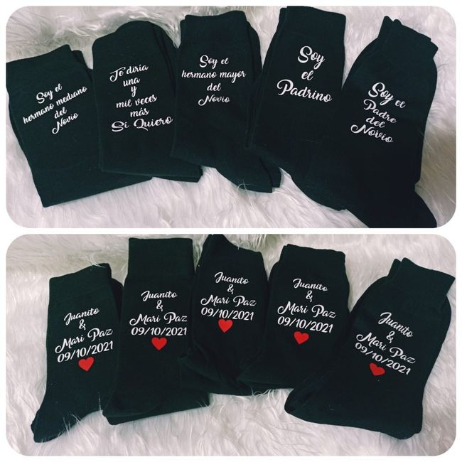 Detalles de los invitados. 1
