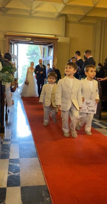 Cartel “aquí viene la novia” 6