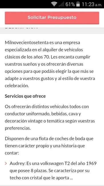 Ya tengo el coche de mi boda!! - 1