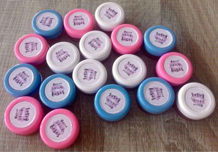 Mis bálsamos labiales finalizados!! - 2