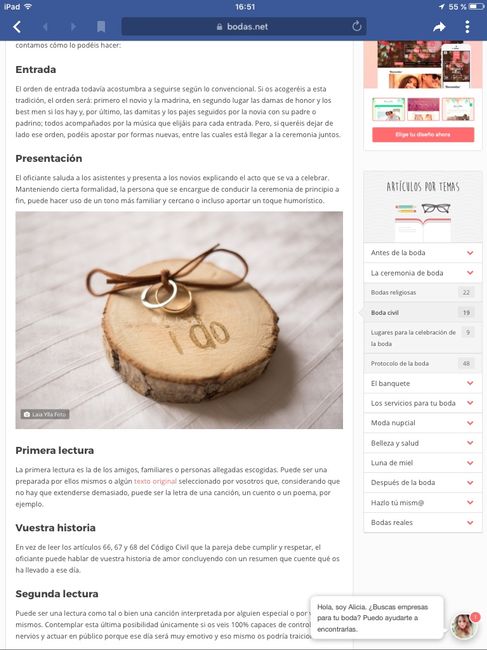 Ideas para llevar los anillos - 1